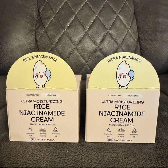 2x BONNYHILL ULTRA MOISTURIZING RICE NIACINAMIDE CREAM BRIGHTENING 3.38FLOZ - Picture 1 of 6